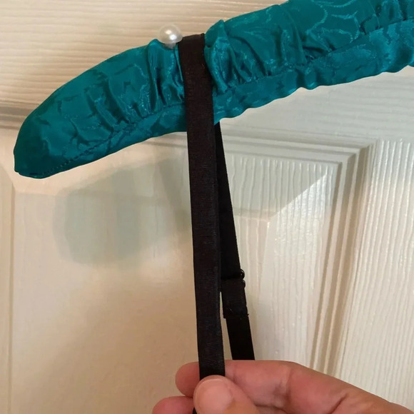 NWT Lily Rose black lace sequin evening cocktail dress small - Picture 6 of 13